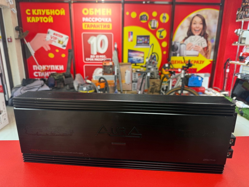 Авто усилитель AURA venom d25000
